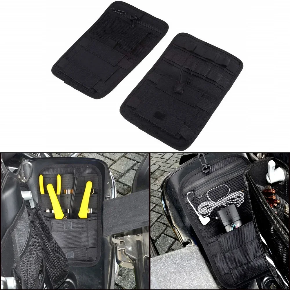 Cycling Gear Storage - Motosiklet Bisiklet Evrensel Heybe Dahili Aletler