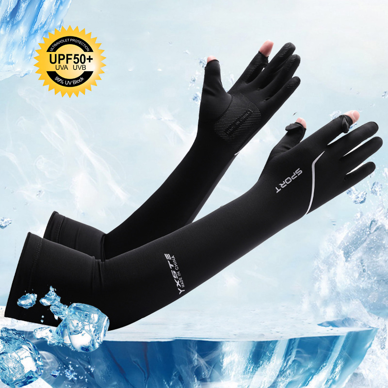 Cycling Gloves - Güneş Koruyucu Uzun Kol Kolları Erkek