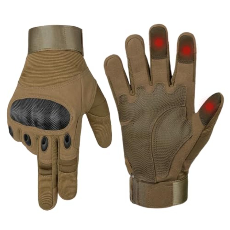 Cycling Gloves - Erkekler için Kullanışlı Eldivenler, Dokunmatik Ekranlı