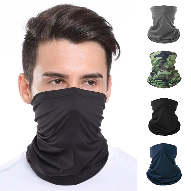 Cycling Buff Neck Warmer - Açık Bandana Adam Dikişsiz Balaclava Meraklıları