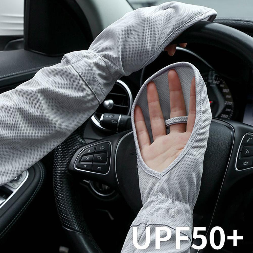 Cycling Gloves - Düz Renk Büyük Buz Ipek Eldiven