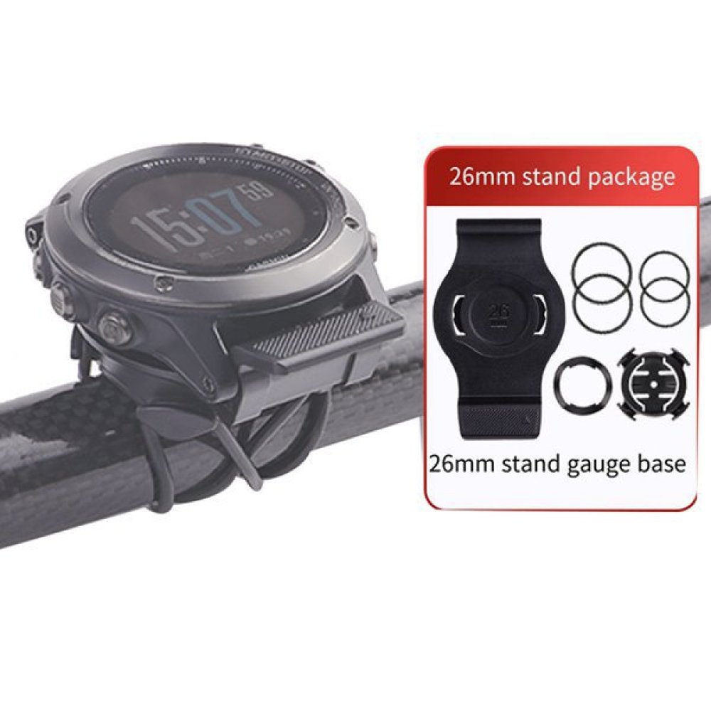 Cycling Gear Garmin - 26mm Siyah Plastik Saat Kayışı Yedek