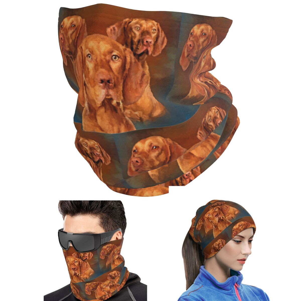 Cycling Headwear - Vizsla - Macar Pointer Kolej Bandana