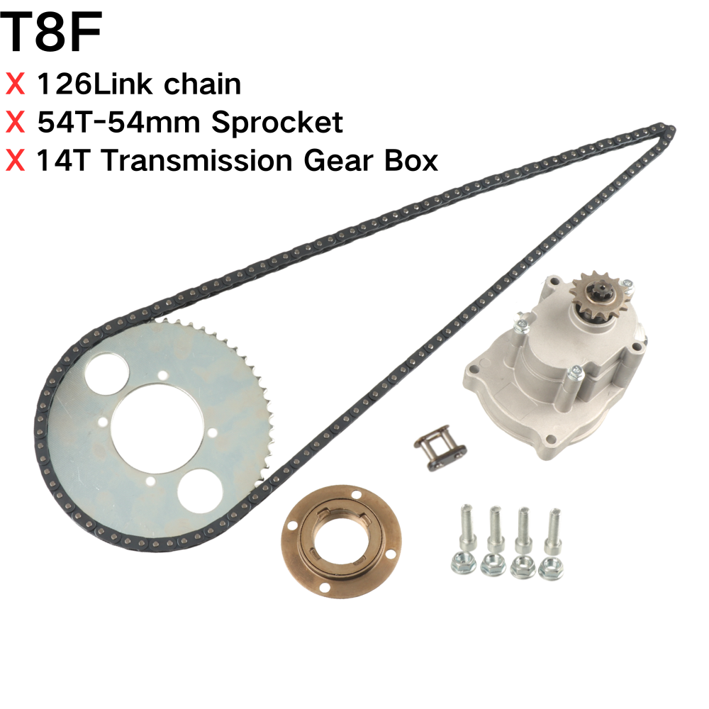 Cycling Gear Box - T8F 44T/54T 4 Cıvatalı Arka Dişli
