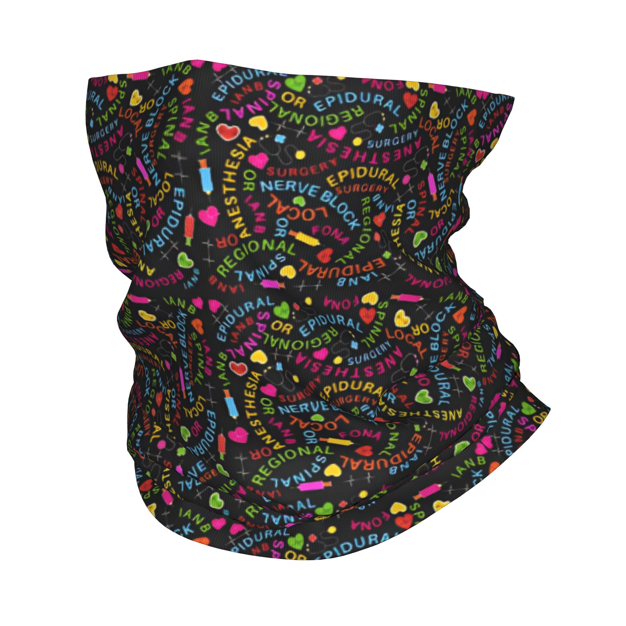 Cycling Headwear - Anestezi Anesteziyoloji Tıbbi Bandana Boyun Körüğü