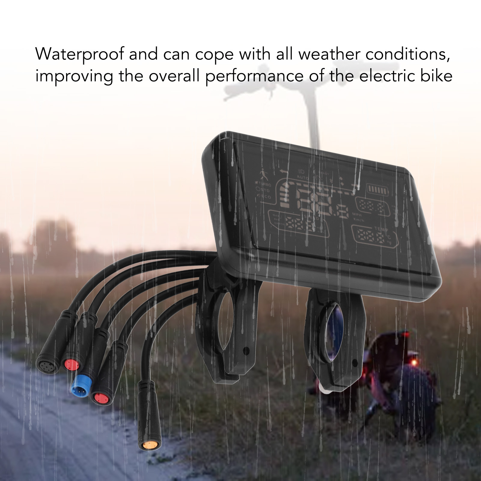 Elektrikli Bisiklet Paneli Hız - Cycling Gear Display incelemesi ve fiyatı