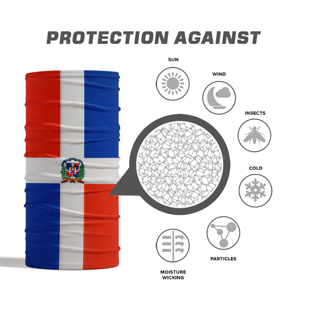 Dominica ulusal bayrak Bandana - Cycling Headwear incelemesi ve fiyatı