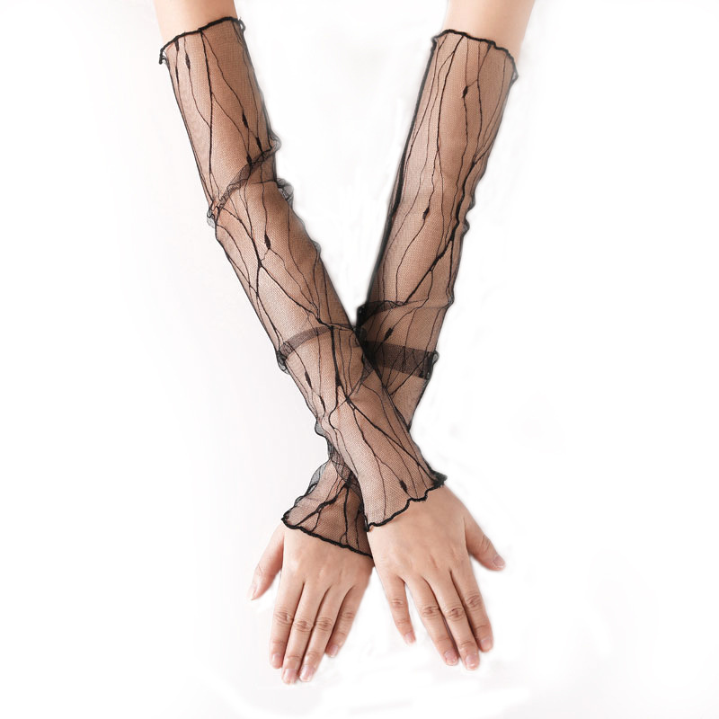 Örgü buz kollu kadın yaz uzun  - Cycling Gloves incelemesi ve fiyatı