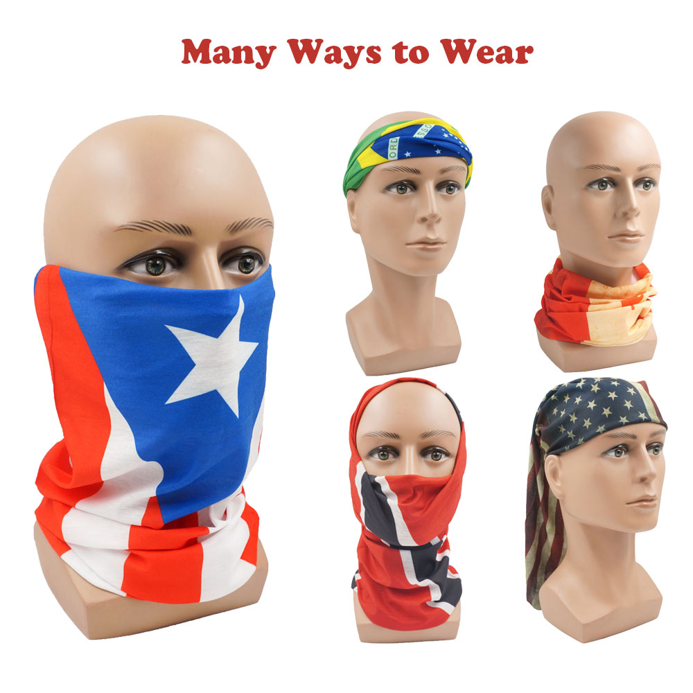 Cezayir bayrağı baskılı Bandan - Cycling Headwear incelemesi ve fiyatı