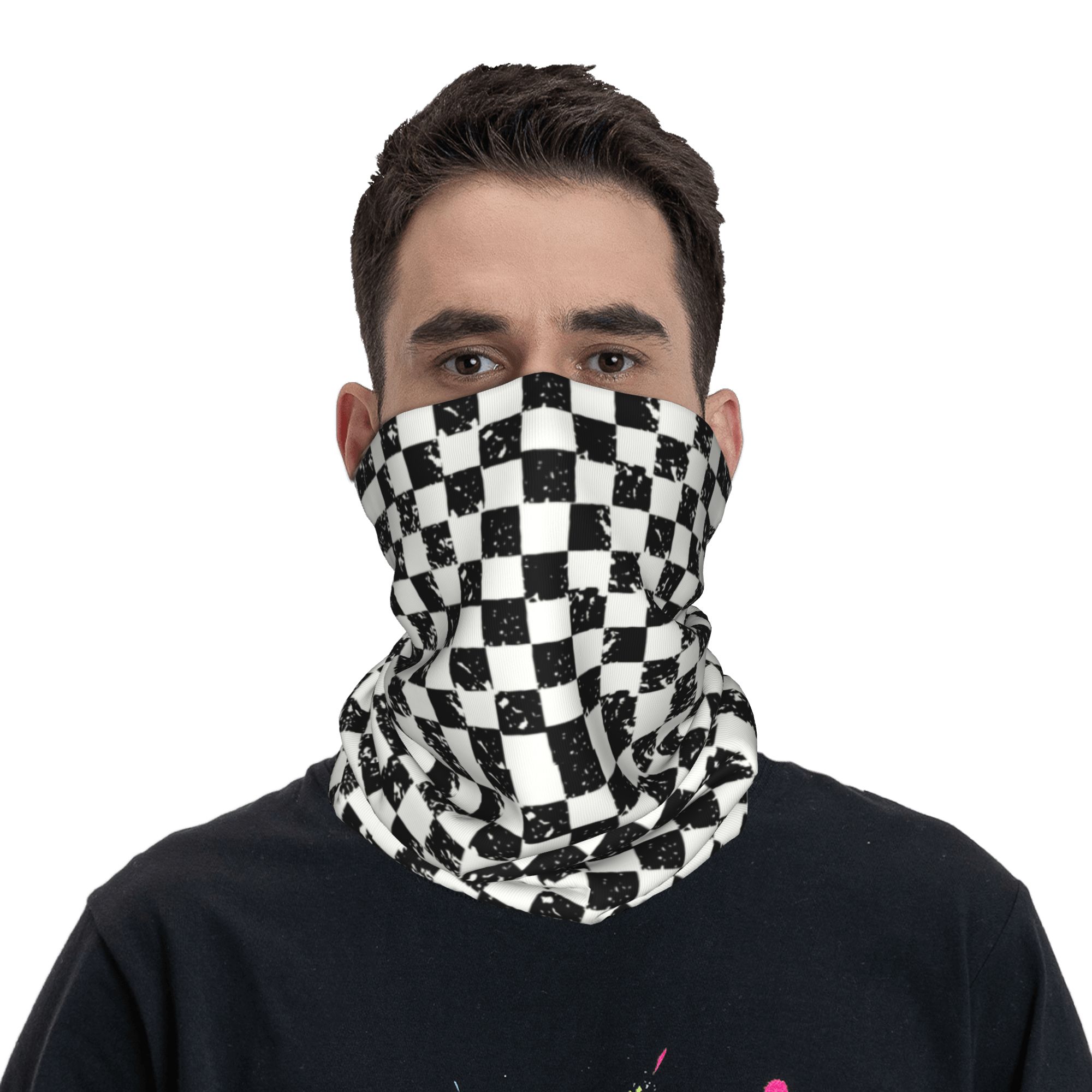Özel Retro Damalı Bayrak Kış B - Cycling Headwear incelemesi ve fiyatı