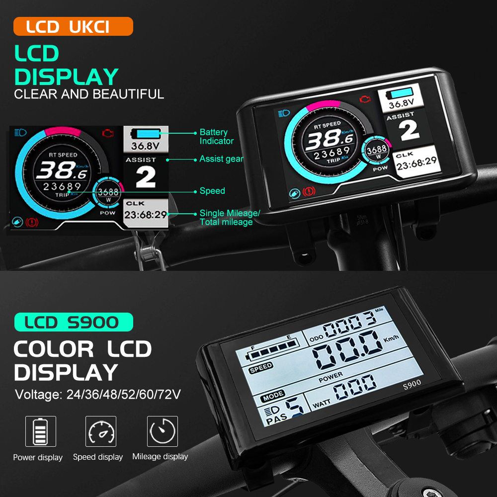 60V 3000W Elektrikli Bisiklet  - Cycling Gear Display incelemesi ve fiyatı